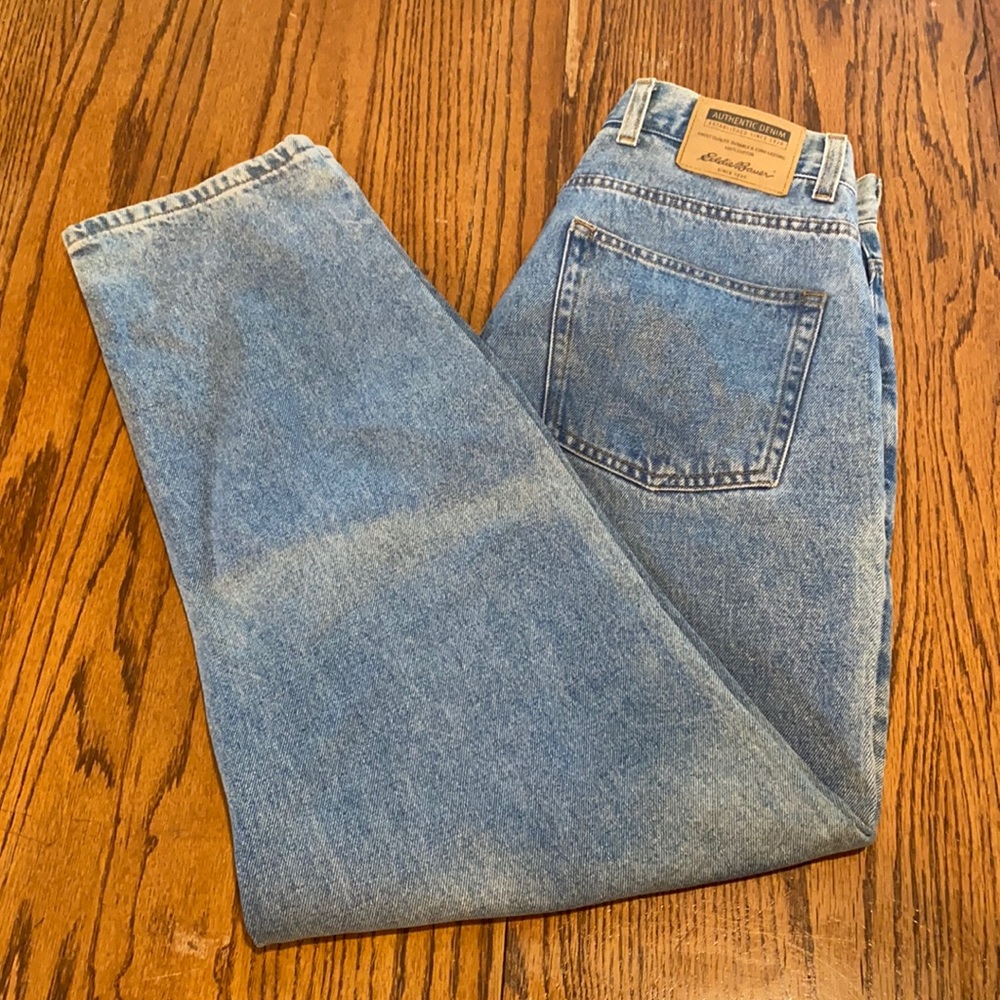 Eddie Bauer Petite 14 Light Wash Jeans